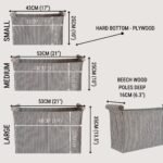 Entryway Organizer Ideas - Large Storage Basket - pumpurshop