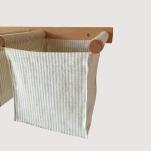 Handcrafted Storage Basket - Bathroom Organizer - pumpurshop